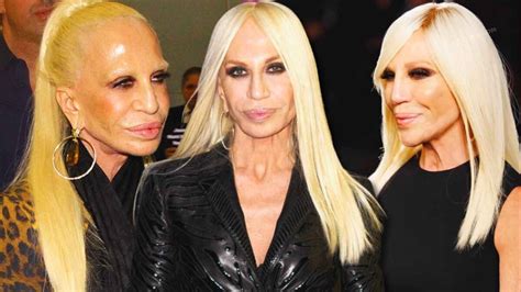 intervista donatella versace|Donatella Versace face what happened.